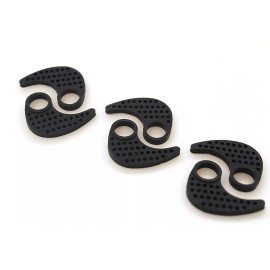 Zotech Brand New REPLACEMENT SILICONE EAR FINS FOR JAYBIRD BLUEBUDS X 3 PAIRS (Large)