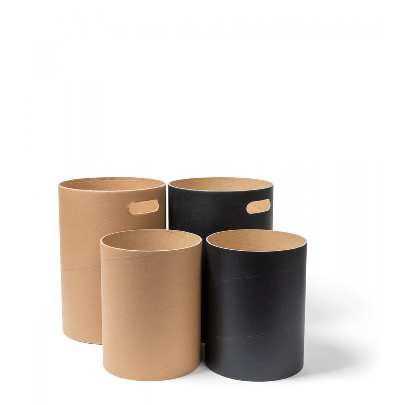 Modulor Waste Paper Bin Made of Sturdy Hard Paper for