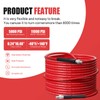 100FT Sewer Jetter Kit for Pressure Washer,1/4 Inch NPT Corner