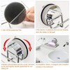 Ulable Stainless Steel Soap Holder, Bathroom Vacuum Suction Cup Wall