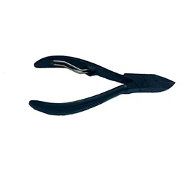 Spire Professional Toenail Clippers Treatment Thick Ingrown Toe Nails Heavy Duty Serrated Grip Podiatrist Tool, Black coated