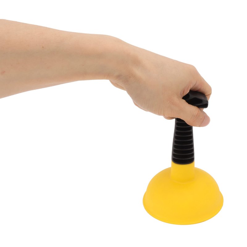 Aqur2020 Mini Plunger, Multipurpose Nonslip Handle, Ergonomic Design, Small Bathroom
