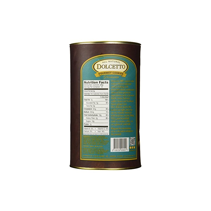 DOLCETTO Dolcetto Wafer Rolls Tiramisu, 12 OZ