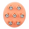 Hand Held Massager 7 Balls 360 Degree Rotatable ABS Steel
