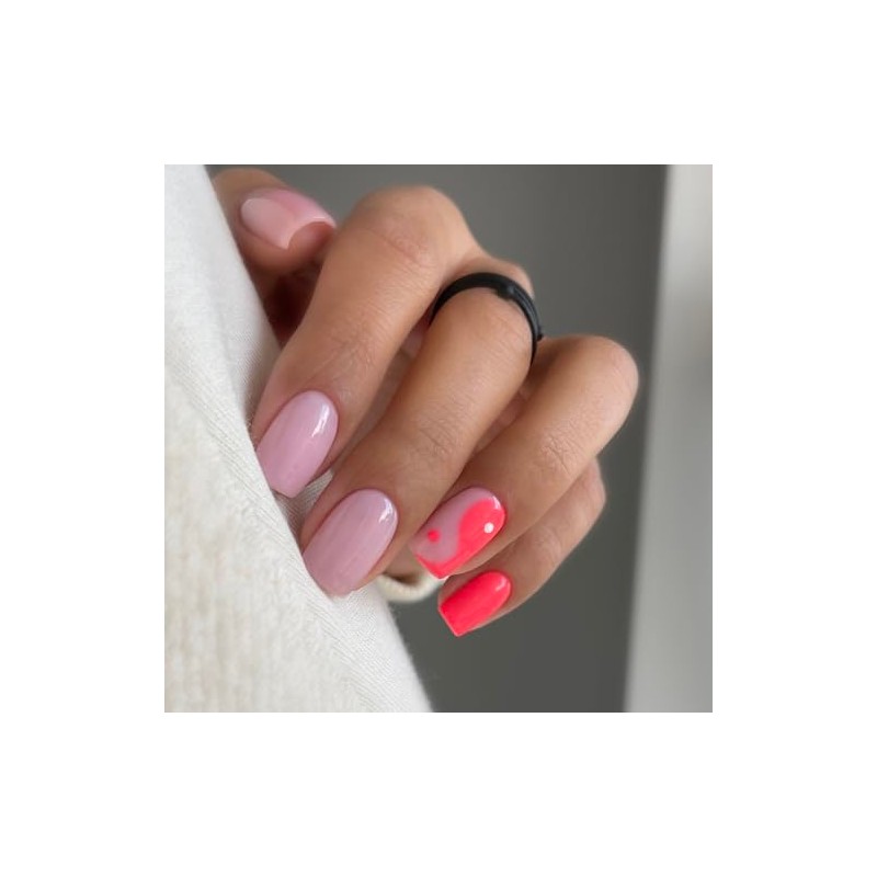Semilac UV Nagellack Hybrid 445 Tropical Flamingo 7 ml