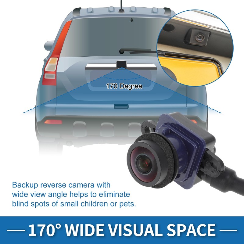 X AUTOHAUX Rear View Camera for Ram Promaster 1500 2500