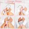 100 PCS Space Saving Hanger - Clothes Hanger Connector Hooks,