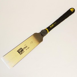 sopomarkt24 Japanese Pull Saw 250 mm - Fine and Coarse Teeth (7/14 Teeth / Inch), Ergonomic Bi-Material Handle, Flexible and Resharpenable Saw Blade, Tool-free Saw Blade Change, 545 mm Total Length