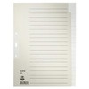 Leitz Blanko 60960085 Index Sheets A4 Paper Grey Pack of