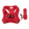 Red Dog Harness No Pull，Dog Harness for Walking, Running, Double
