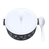 Leapiture 2 Layer Panda Box Round Lunch Box Cute Design