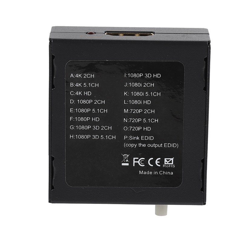 HDMI EDID Feeader EDID Manager Emulator Support 4K CEC