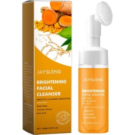 Brightening Facial Cleanser Limpiador Facial Iluminador Con Cúrcuma Y Ácido Kójico Hidratante Suave Para Todo Tipo De Piel (2)