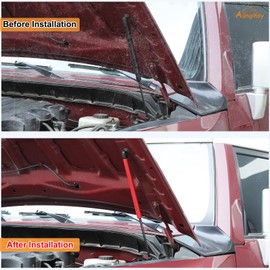 Car Front Hood Lift Supports Kit Compatible with Toyota FJ Cruiser 2007-2010 Front Hood Lift Support Shock Struts Replacement Assist Hydraulic Rod Gas Charged Strut Shock Lifting Bracket Accessories