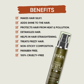 Oshea Phytogain Hair Serum, 100 Ml (Transparent)