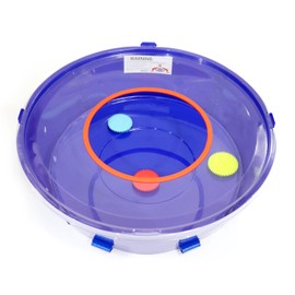 Aimoly Bey Stadium Battle Arena Battle Stadium for Beyblade X Battle Game Toys (Blue X)