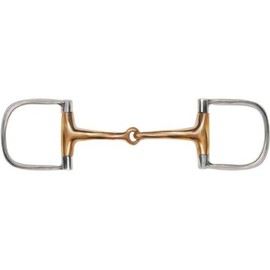 Showman Stainless Steel D-Ring Style Bit! New Horse TACK!