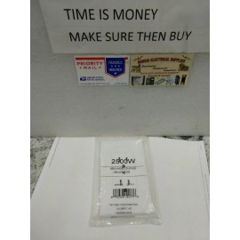 TayMac  2500W Decorator Wall Plate for Grounded Duplex Receptacle, White(16C1