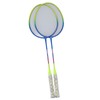 2Pcs Badminton Racket Yellow Light Frame Large Sweet Spot Anti