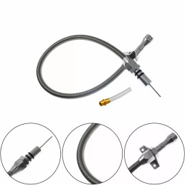 iFJF TD-34L80FM Hi-Tech Flexible Braided Transmission Dipstick 4L80E Firewall