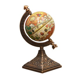 Akizuki Boeki 9614 Design Accessory Globe B Width 2.2 x Depth 1.4 x Height 2.2 inches (5.5 x 3.5 x 5.5 cm) Antique Sharpener