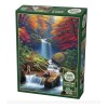 cobble hill Rompecabezas Cascada En Otoño 1000 Pz Cobble Hill