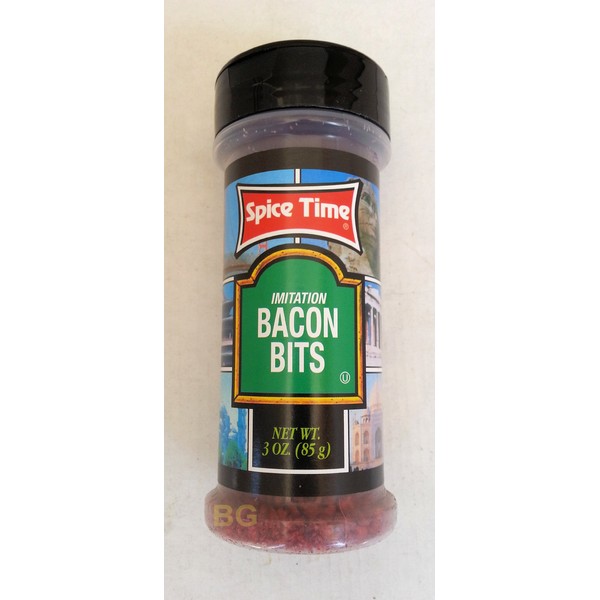 Imitation BACON BITS Spices Seasonings By Spice Time 3 oz...