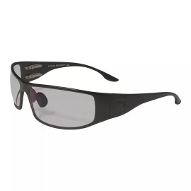 OutLaw Eyewear Fugitive TAC Transition Tactical Sunglasses ANSI Z87.1  USA Made - Black - 2 Pack