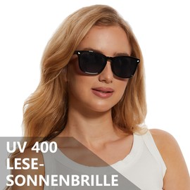 Fsread 3er-Pack Sonnenlesebrille Lesebrille Outdoor-Sonnenleser Getönte Lesehilfe Klassisch Retro Stil UV400 Schutz für Herren und Damen +1.0