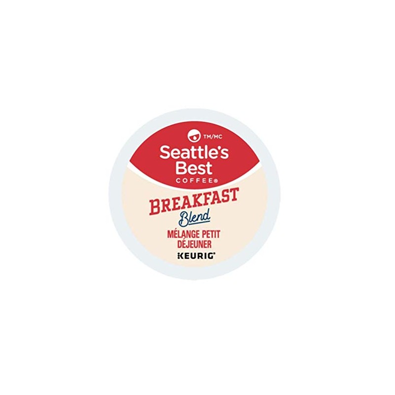 Seattle's Best Coffee Breakfast Blend single serve K-Cup pods for