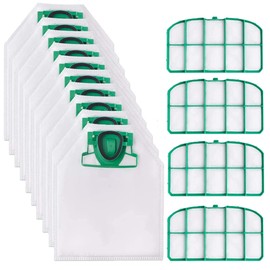 Awinker Replacement Filter Set for Vorwerk Kobold VK200 VK220 VK220S Pack of 9 Bags