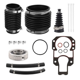 MXSAG 803097T1 Bellows Kit for MerCruiser Alpha 1 Gen 1, Includes Repair/Service kits with Gimbal Bearing, U Joint, Exhaust Bellows, Replaces Sierra 18-8213 & 18-2601-1.