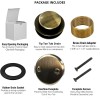 Maui Tip Toe Bathtub Tub Drain Assembly Conversion Kit, All