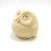 木彫 Owl 6 cm 桧木