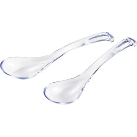 Yoshikawa SJ3472 Ayana Clear Astragalus, Easy to Scoop, Small, Set of 2