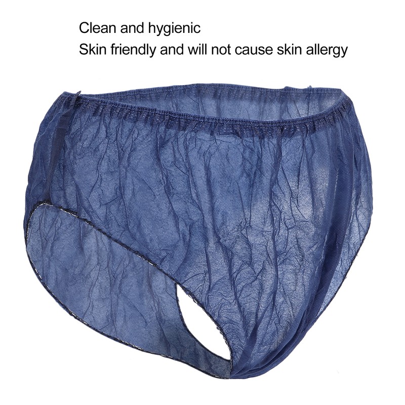 50pcs Women's Disposable Panties Non Woven Fabric Breathable Soft Underwear