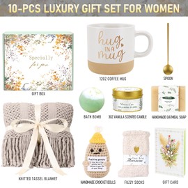 Birthday Gifts for Women Self Care Spa Gift Baskets for Women, Get Well Soon Gift Baskets Thinking of You Relaxation Stress Relief Care Package
