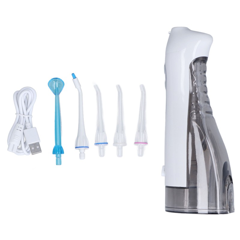Portable Electric Dental Oral Irrigator High Capacity Food Residues Removal