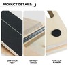Fab Pad Wooden Slant Board for Calf Stretching – Adjustable