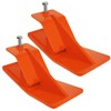 FLITURE Tractor Bucket Protector: Snow Removal Bucket Protector 2pcs Steel