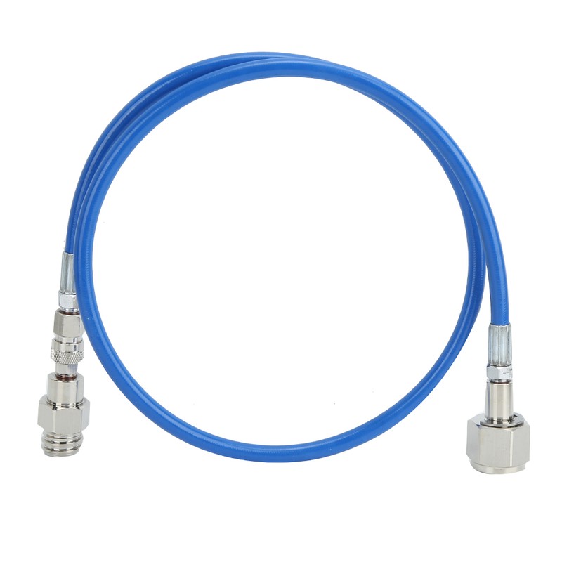 1m/3.3ft Blue G1/2-14 CO2 Hose Soda Water Adapter Hose Kit