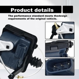 stymart 74700-TBA-A02 Car Fuel Lid Actuator Gas Door Assembly Compatible with Honda Civic 2016 2017 2018 2019 2020 2021 Replacement Number 74700TBAA02
