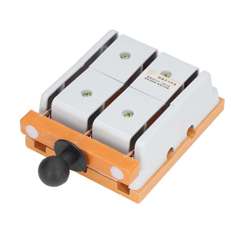 YWBL-WH Double Throw Knife Switch, 380V 100A, 3 Pole, Pure