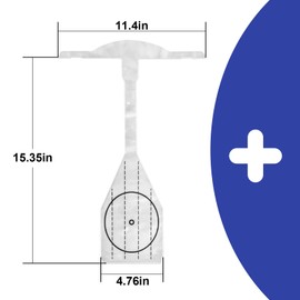 50PCS Professional CPR Lung Bags Compatible with Prestan Adult Manikins,Disposable Lung Bags for CPR Training,Safe & Durable Practice Accessories