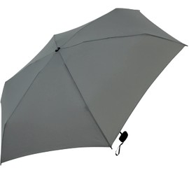 iX-brella Super Mini Pocket Umbrella with Large Roof 94 cm, Titanium grey, Pocket umbrella super mini