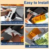 Car Window Sunshade, Upgrade Anti-Glare Polarized Day & Night Vision