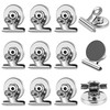 Magnetic Clips, 12 Pack Heavy Duty Refrigerator Magnet Clips, Fridge