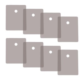 SG Store 100 Stück Glimmerscheiben 28 X 22 X 0,12 Mm Geeignet für Alle TO264/TO3PL Und Andere Transistoren.