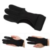 Bow Arrow Finger Guard Competition Archery 3 Fingers Glove Adjustable