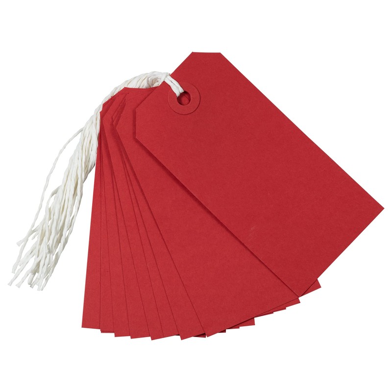 JAM PAPER Gift Tags with String - Medium - 4